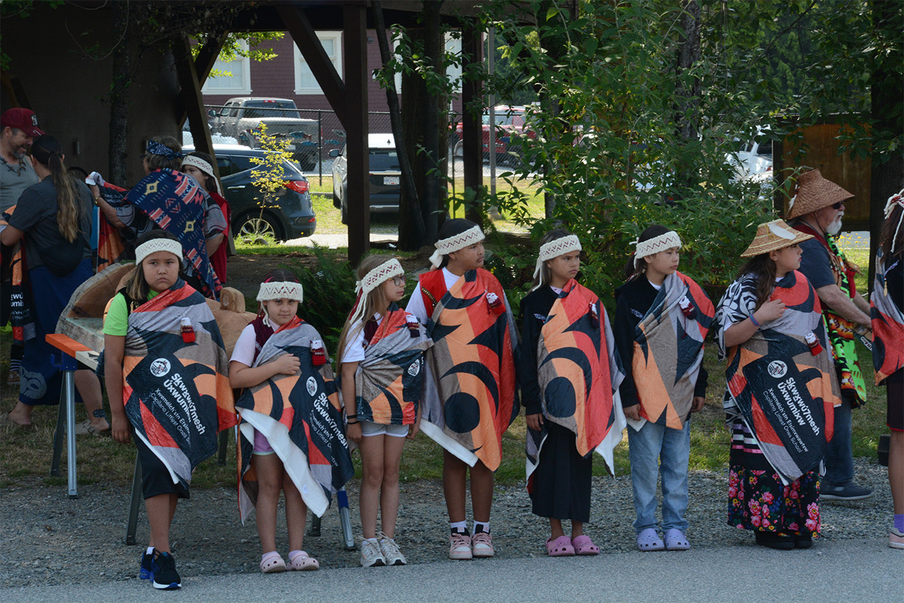 Students at Capilano Little Ones
